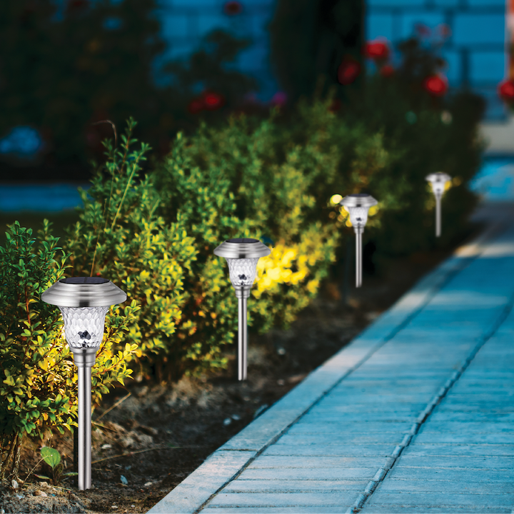 Solar Path Lights - 4-Pack