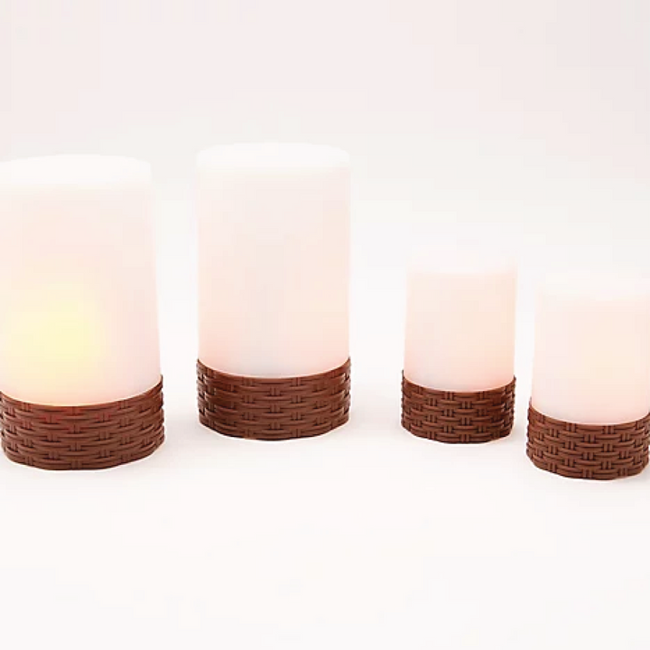 Rattan Lights - Brown